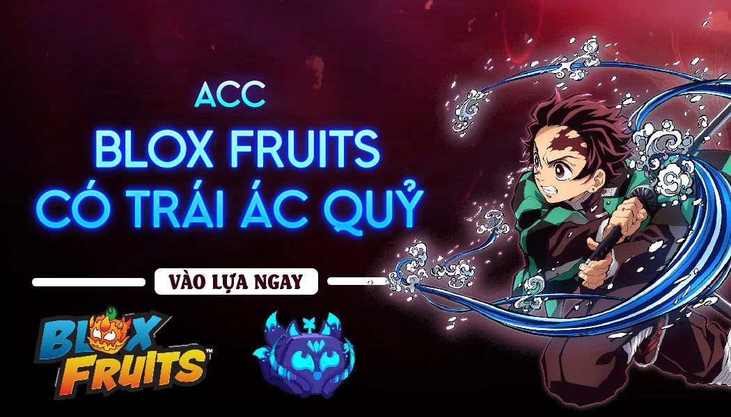 Acc Blox Fruit Có Trái Ác Quỷ